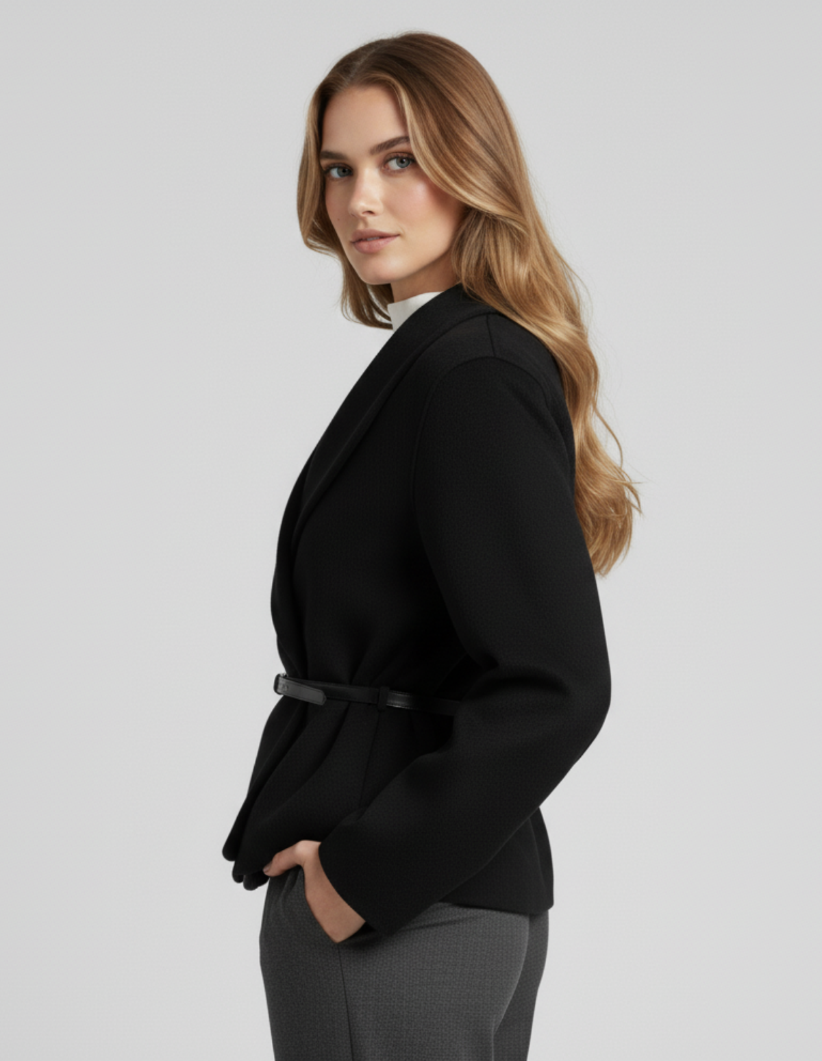 The Veyra Belted Jacket