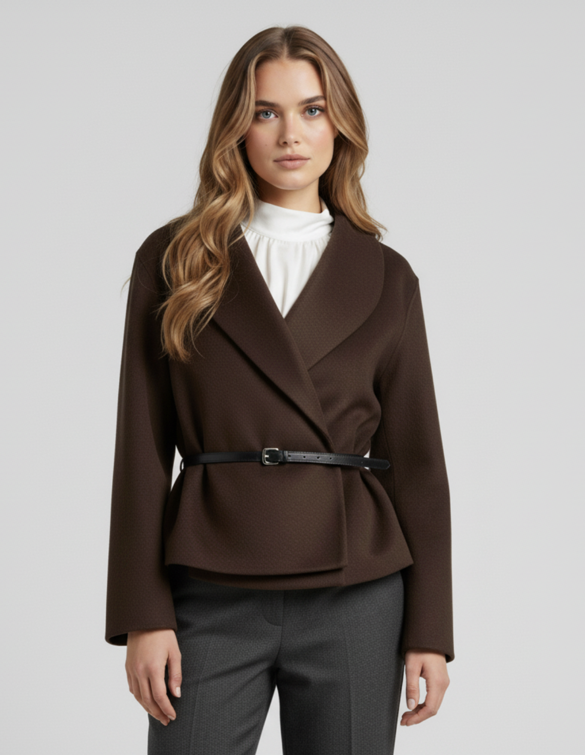 The Veyra Belted Jacket