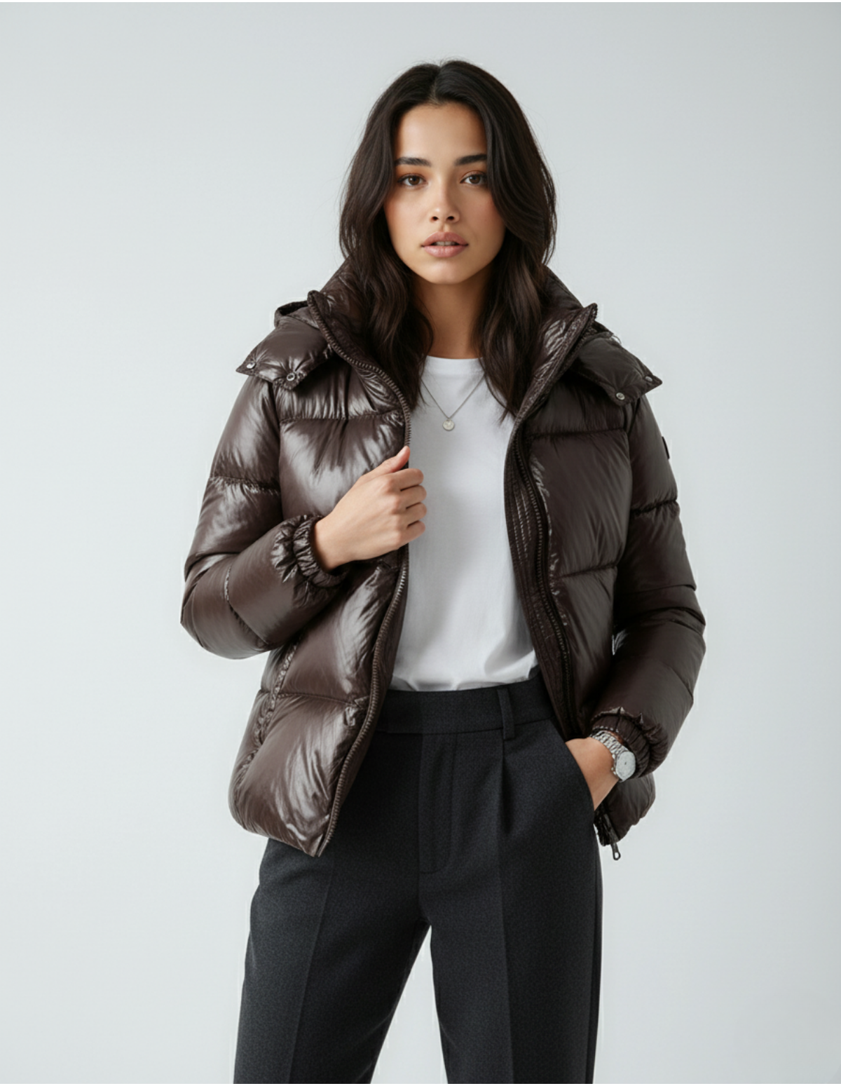 The Elan Stand-Neck Jacket