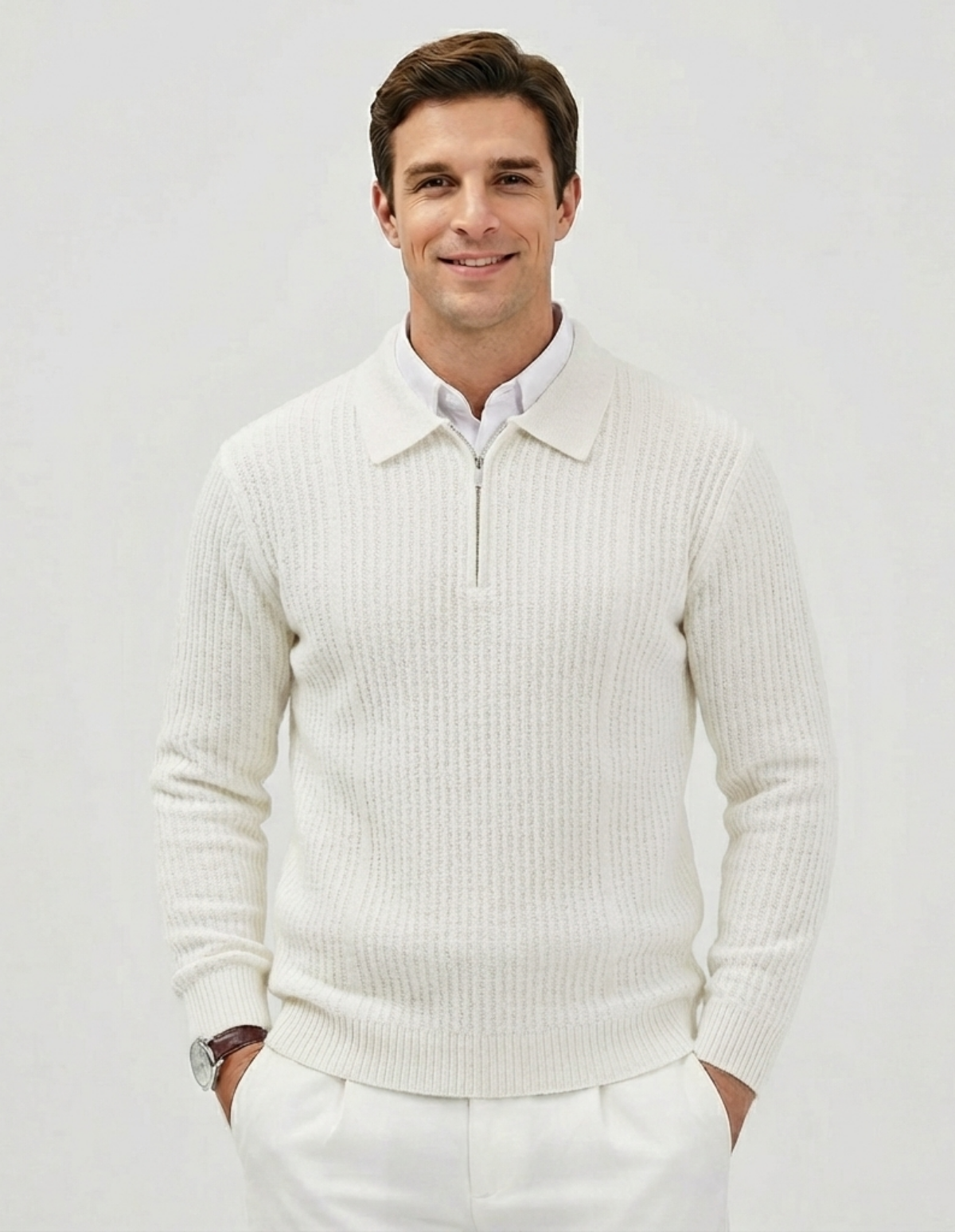 Harlan Cable Knit Sweater