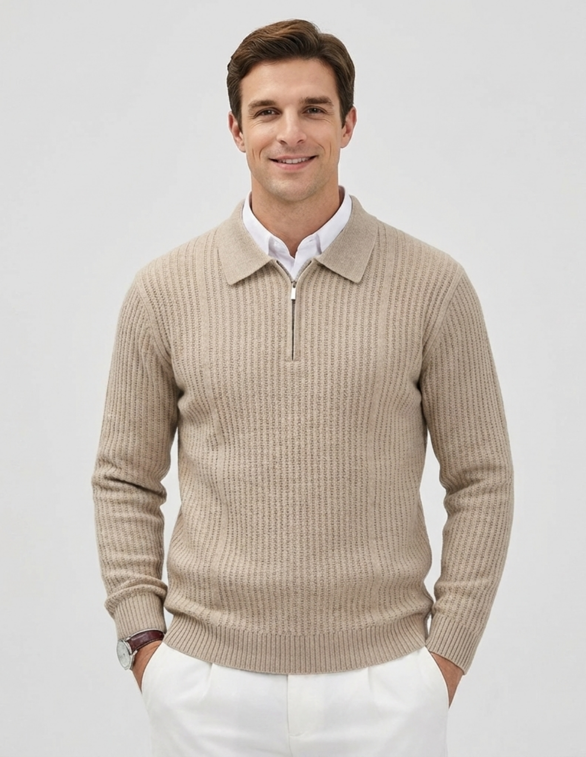 Harlan Cable Knit Sweater