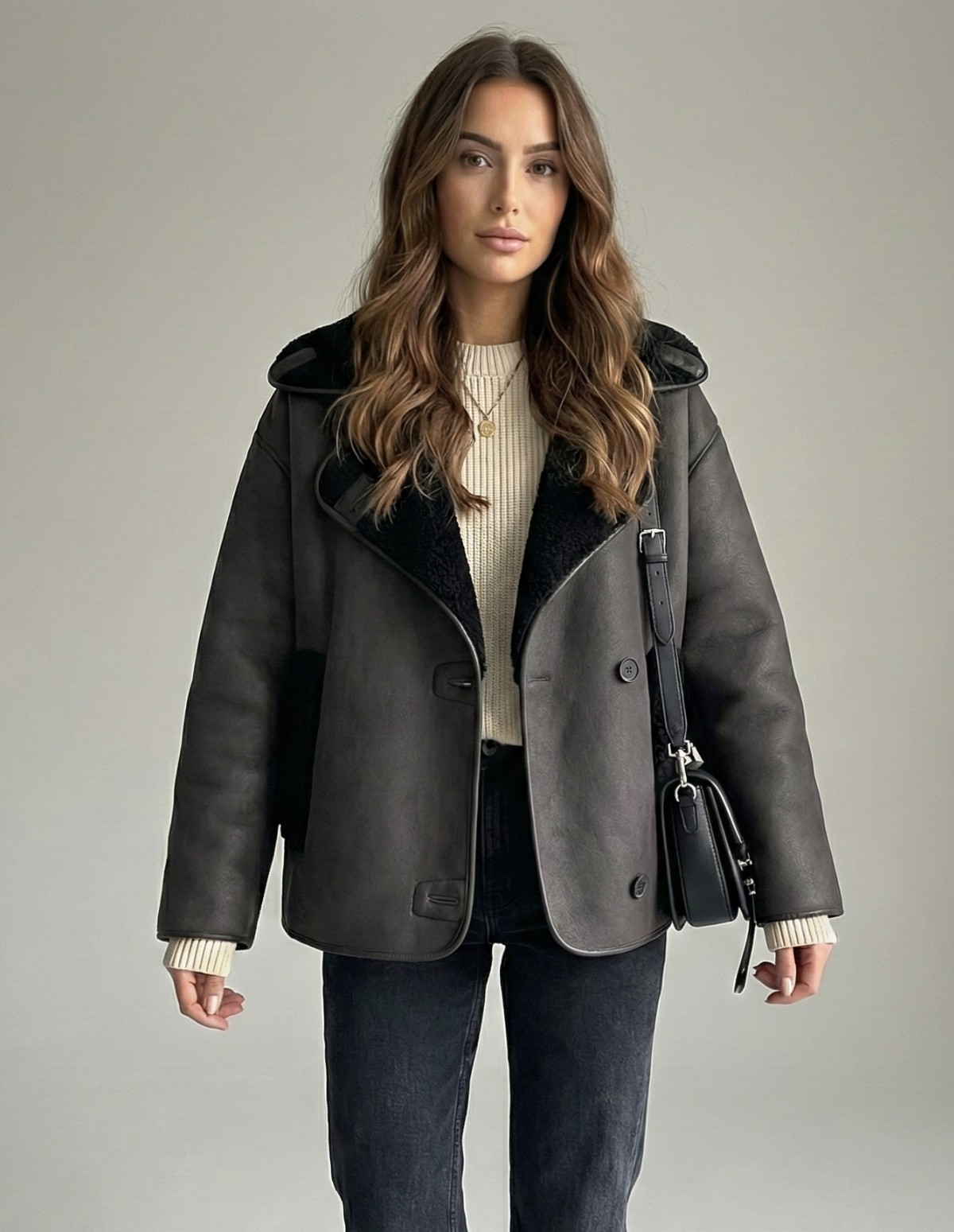 The Valencia Shearling Coat