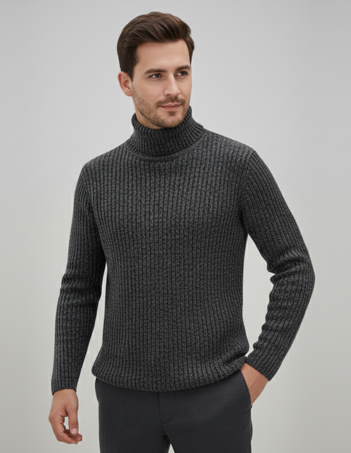 The Kensington Roll Neck Jumper