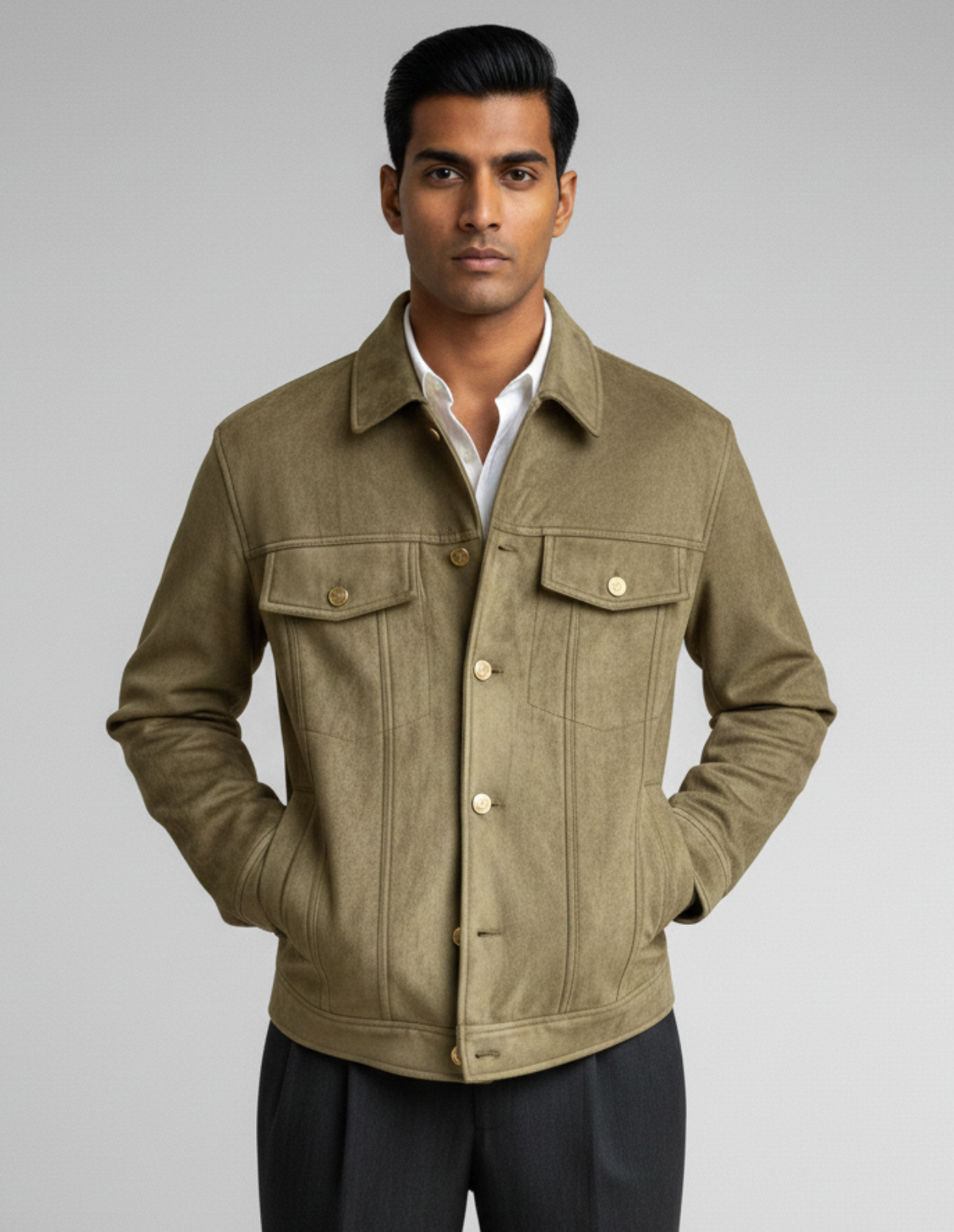 The Hartwell Suede Jacket