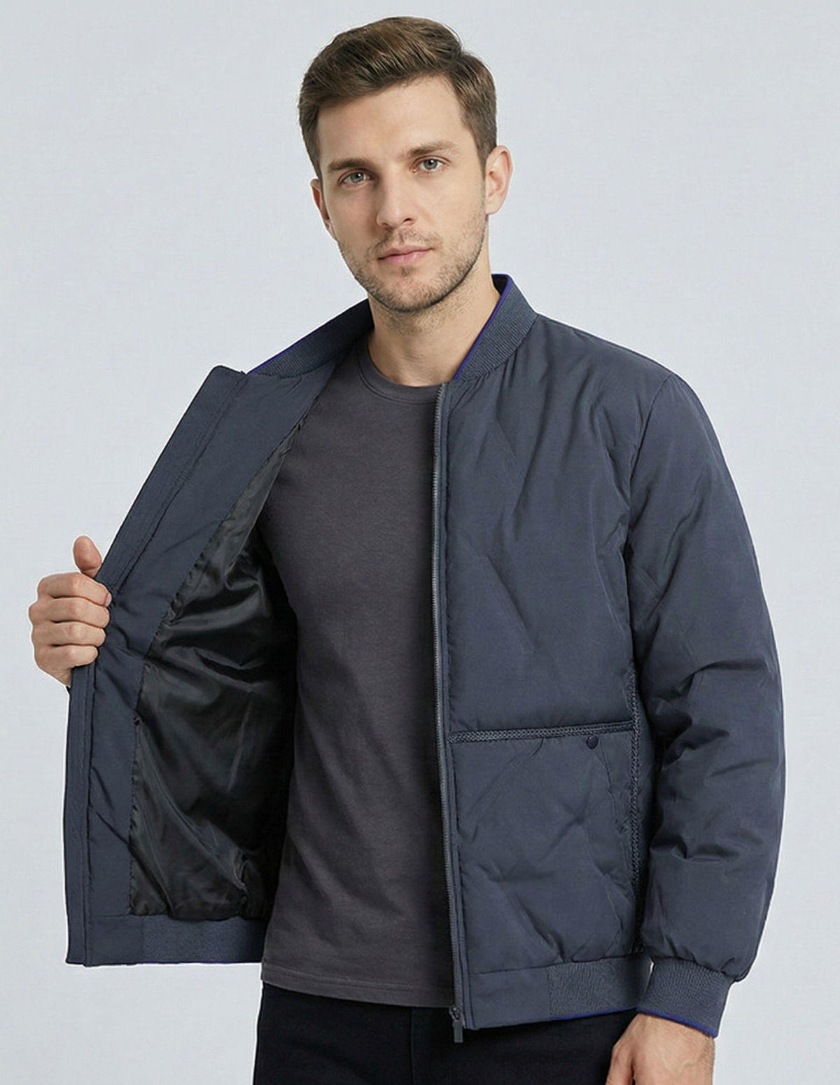 The Core Stand-Collar Padded Jacket
