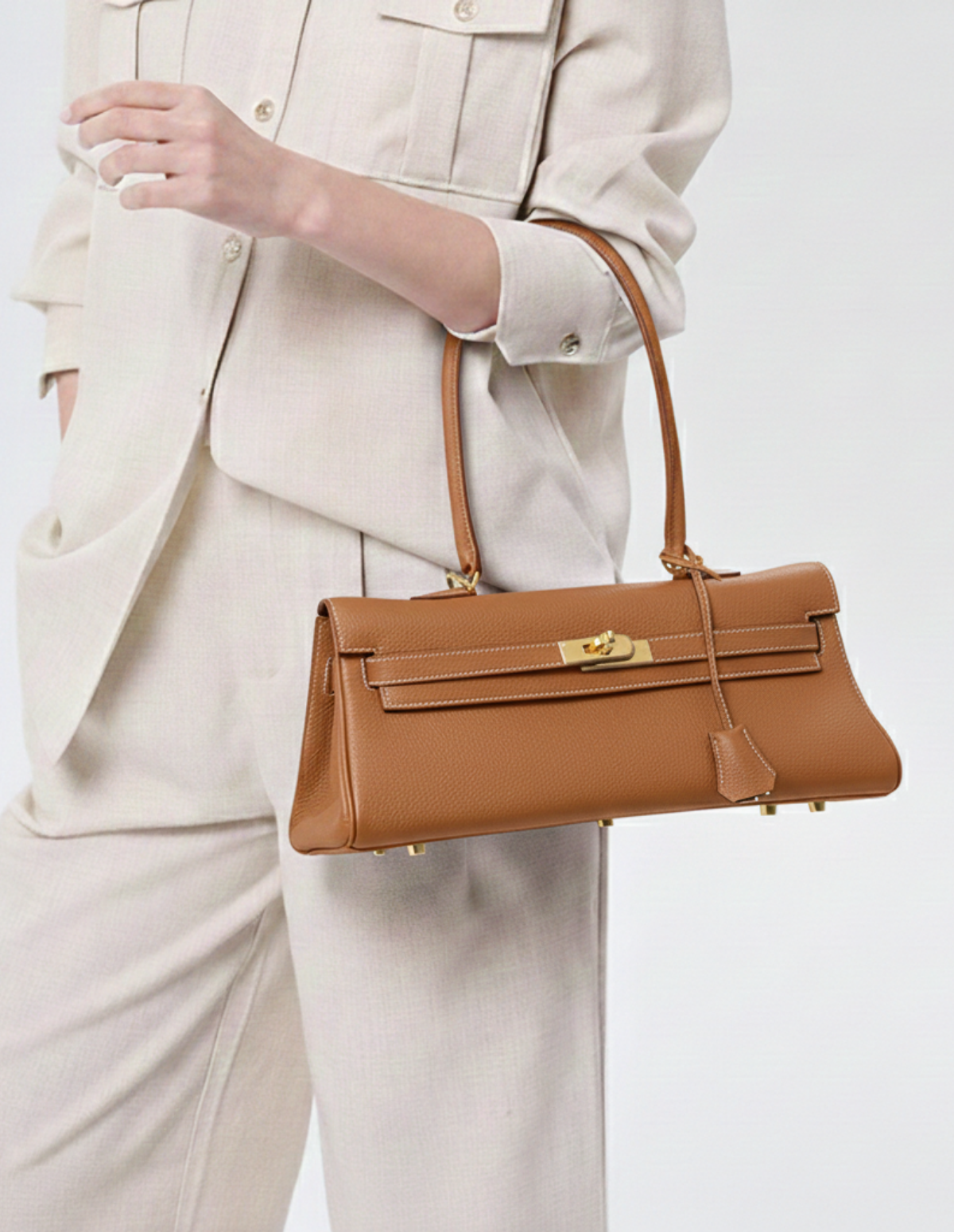 The Marais Kelly Underarm Leather Bag