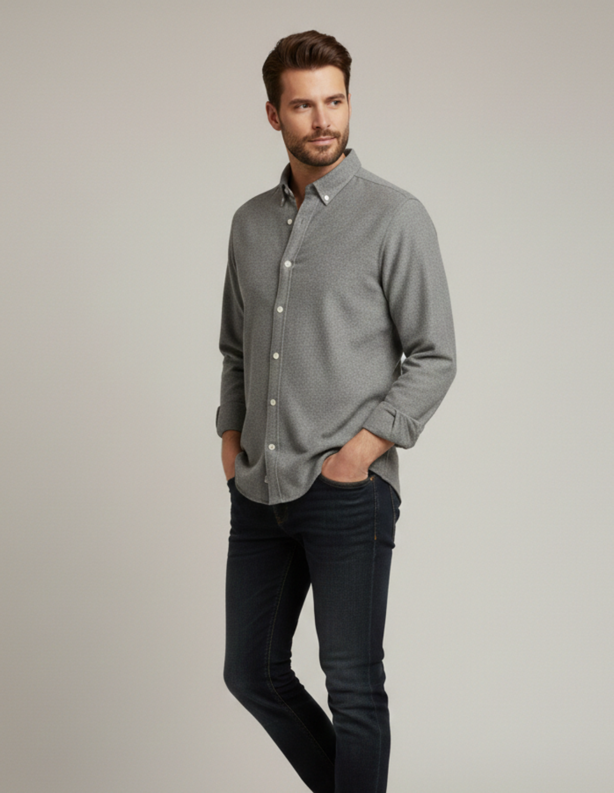 The Lexington Brushed Cotton Shirt