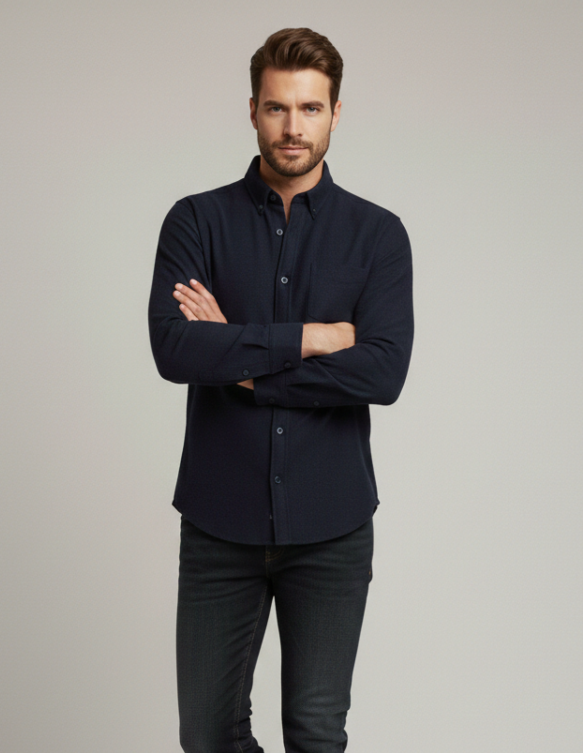 The Lexington Brushed Cotton Shirt