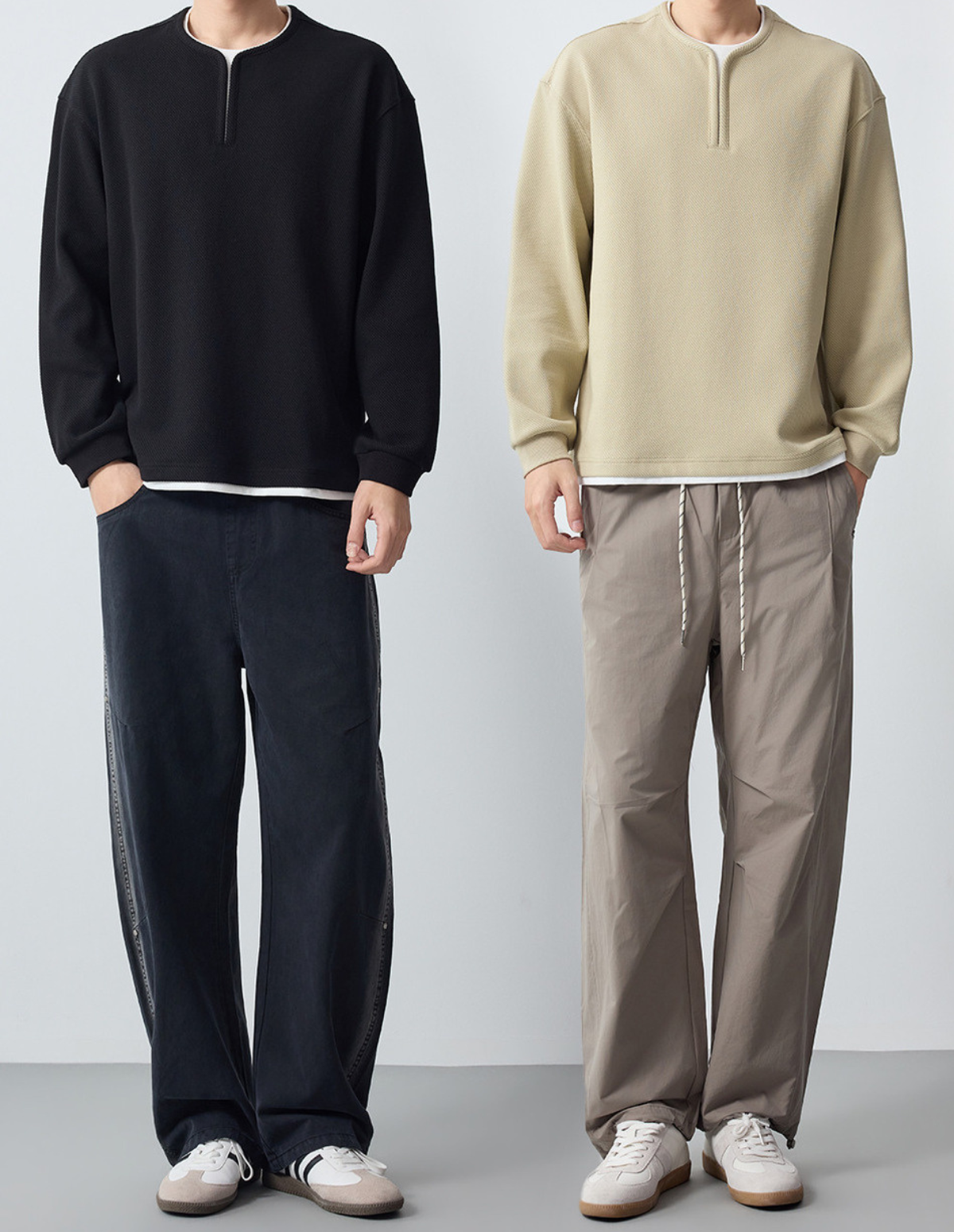 The Everly Henley Sweatshirt