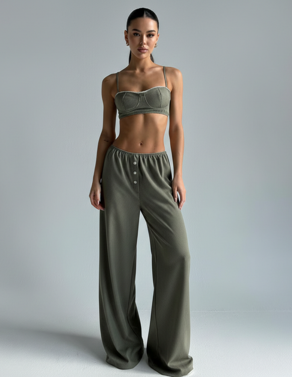 The Striped Two-Piece Set