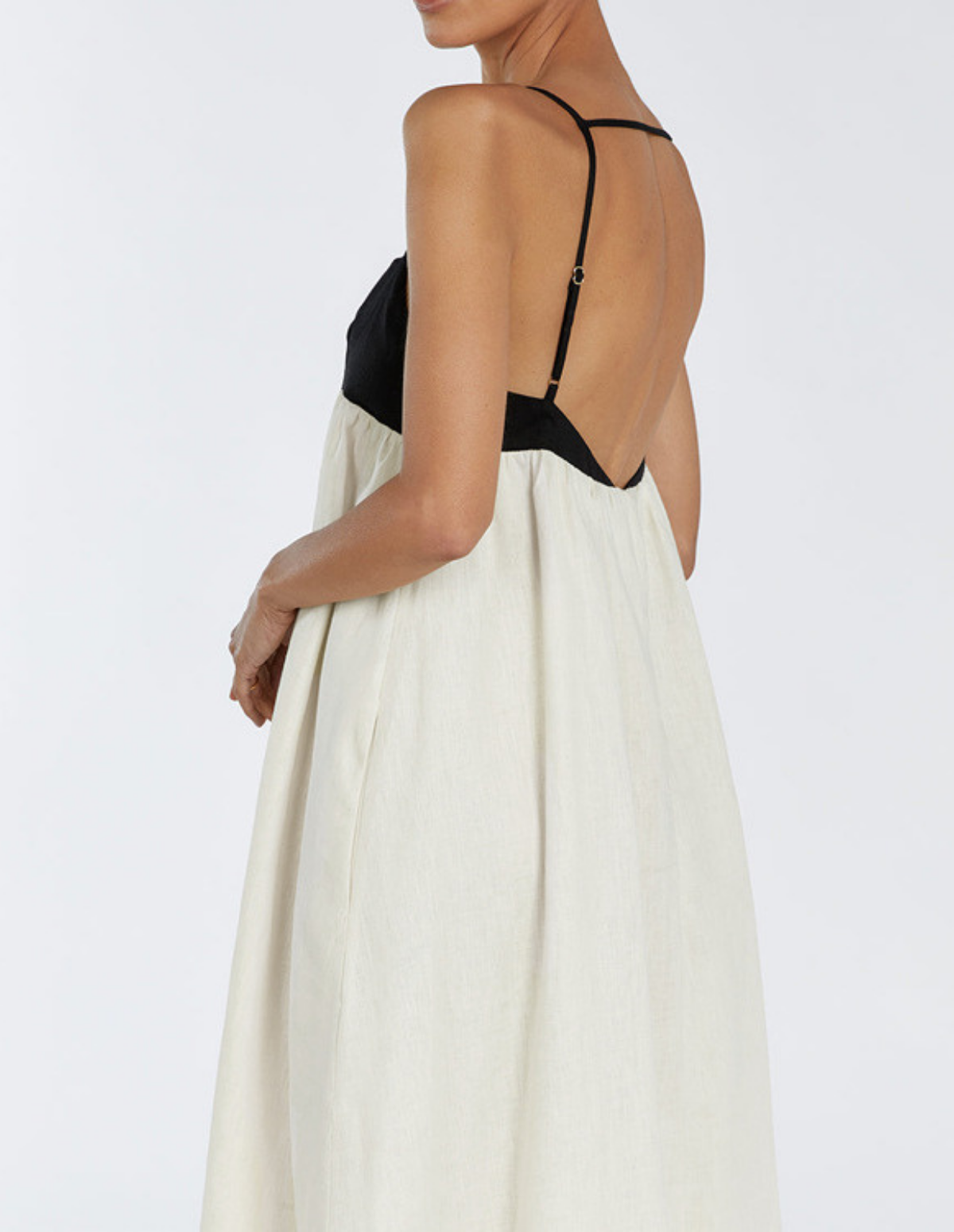 The Monochrome Contrast Dress