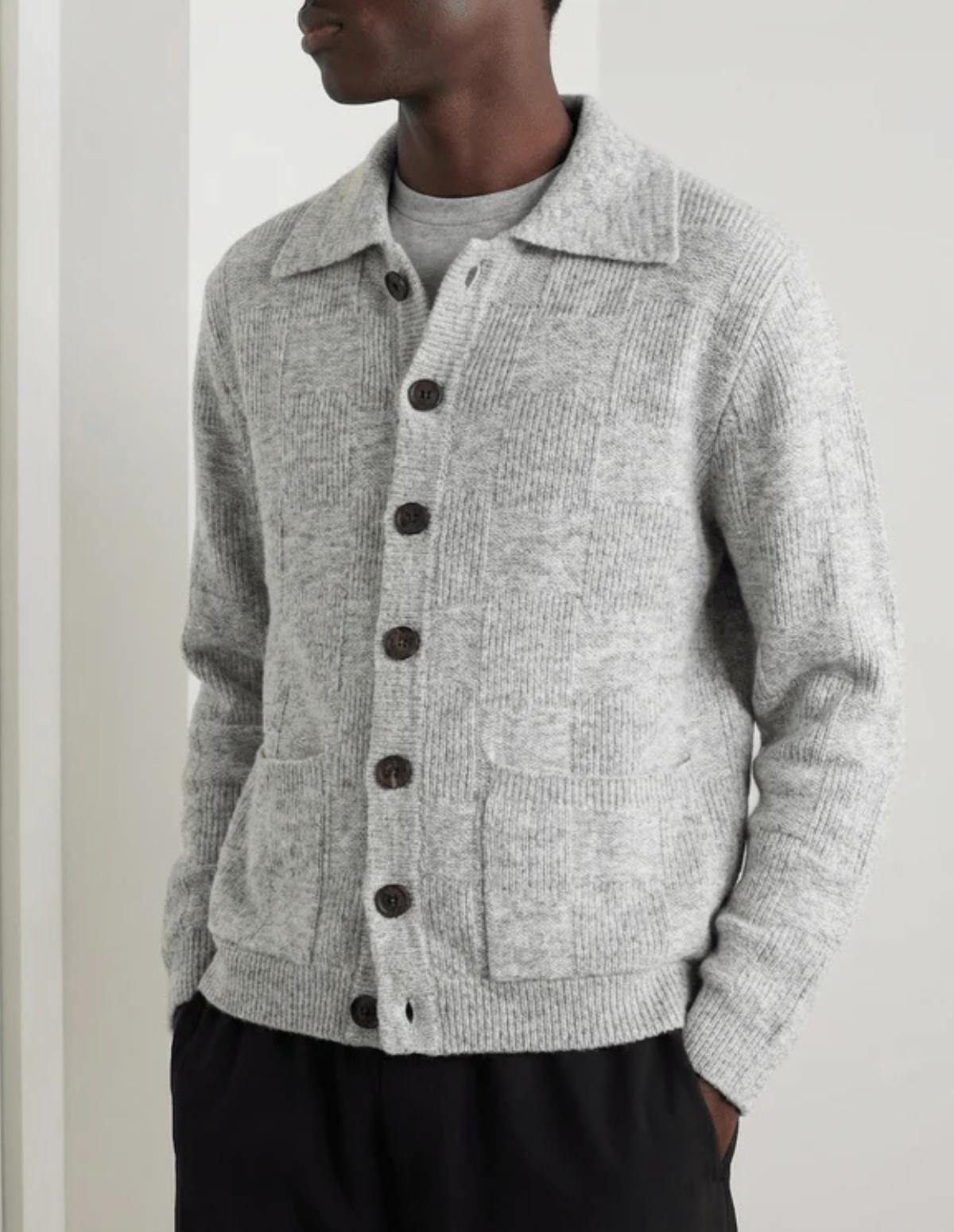 The Caspian Textured Cardigan