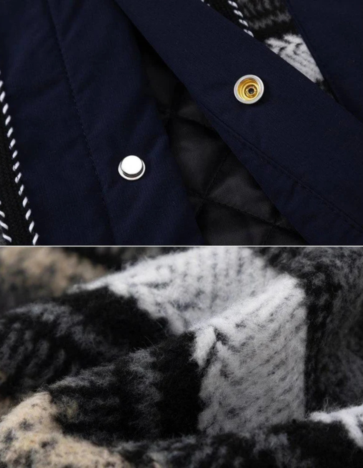 The Striped Patchwork Jacket