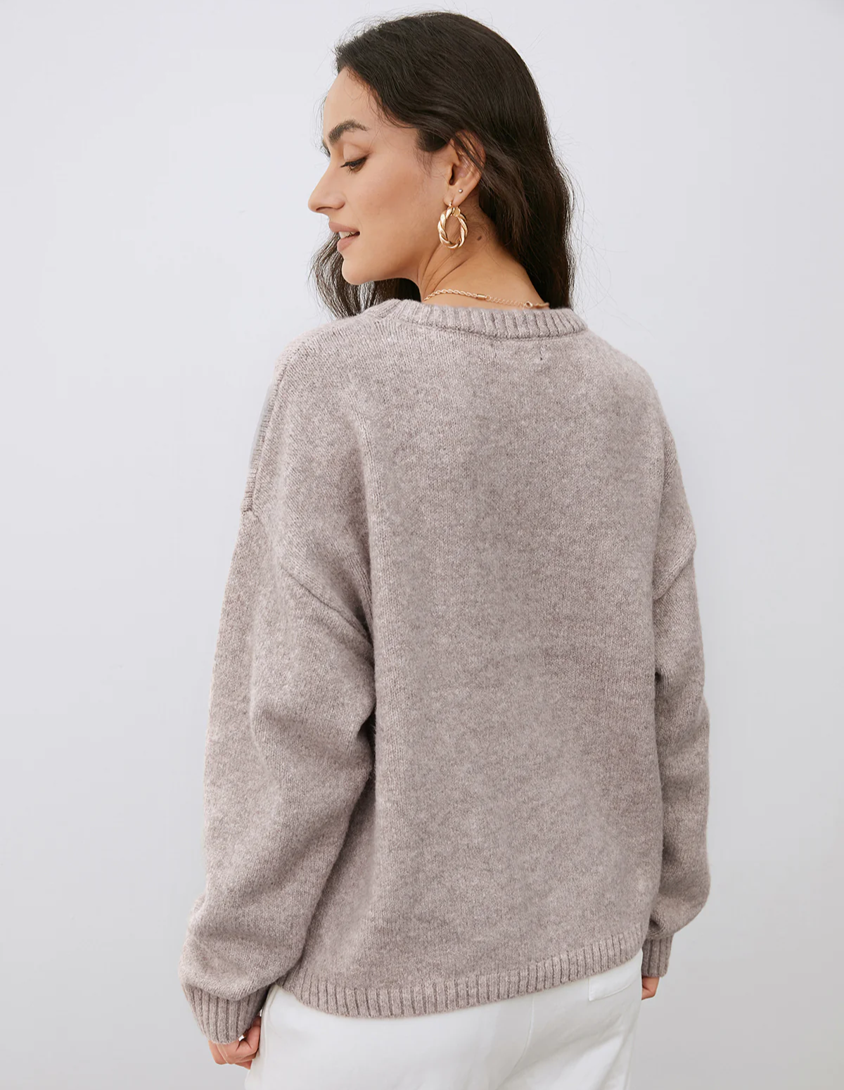 Lightweight Cloud Weather Pullover Sweater