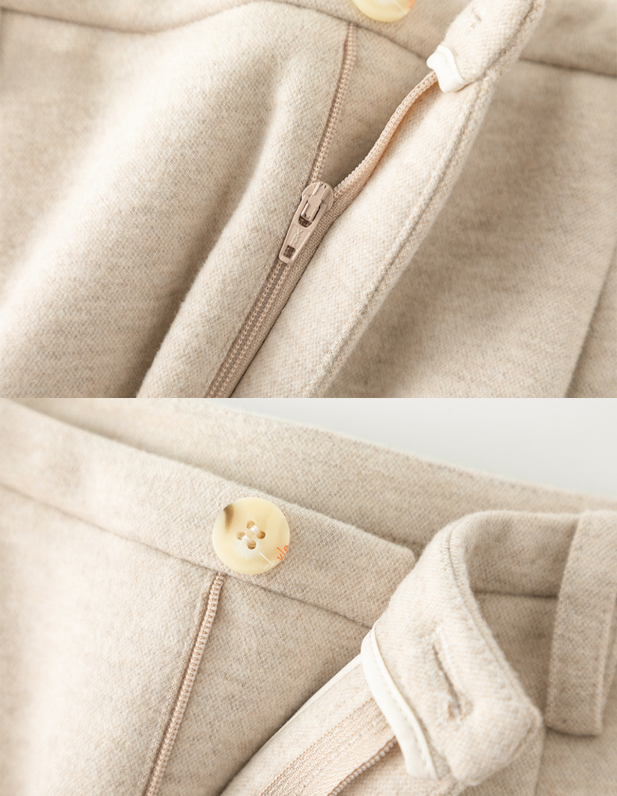 The Kaori Wool Wide Trousers