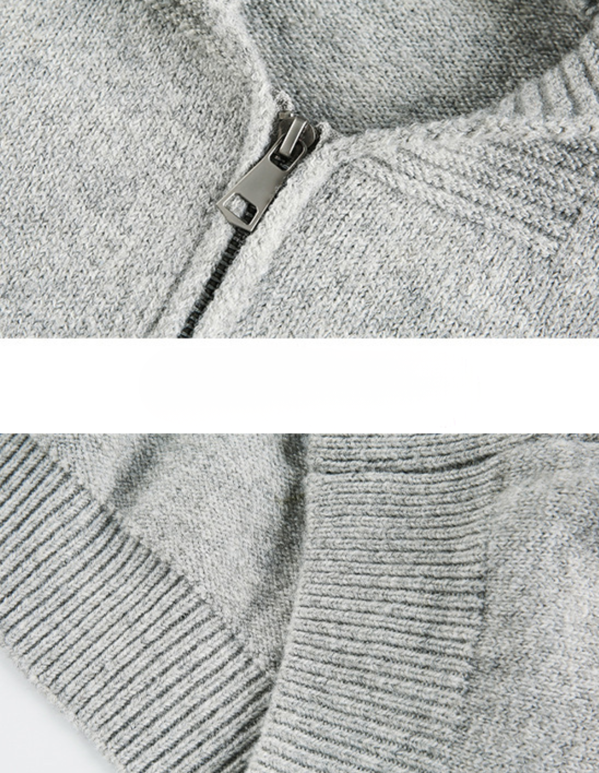 Zip-Up Cardigan Hoodie