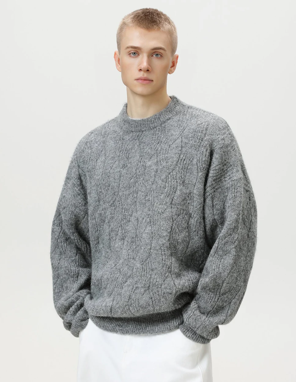 Oversized Cable Knit Sweater