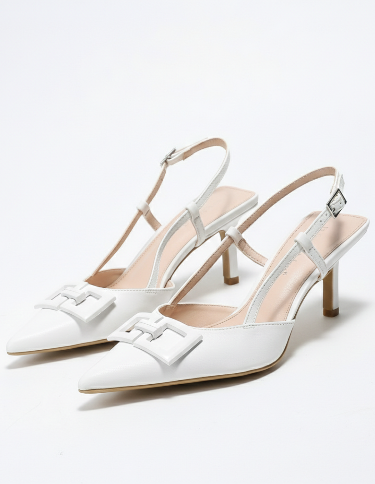The Mirelle Pointed Slingback Heels