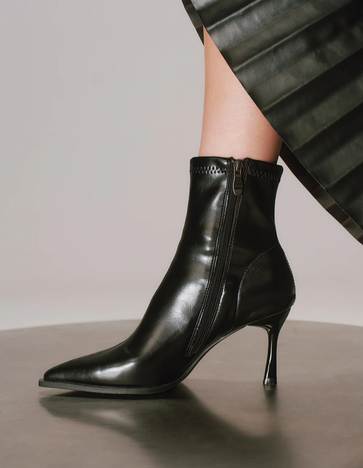 The Celmira Pointed Ankle Boots