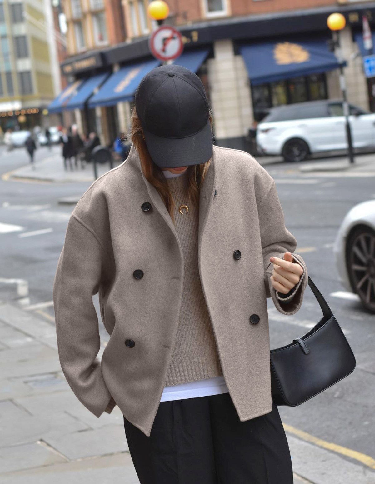 Oversized Button-Down Jacket