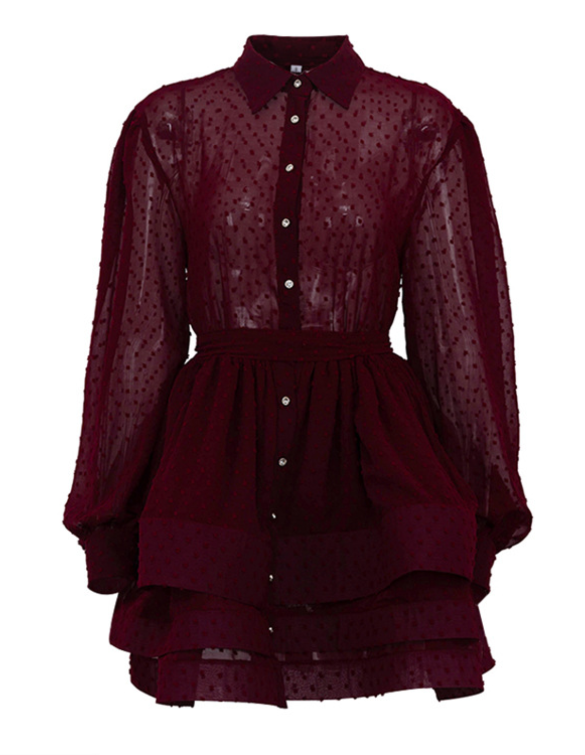 The French Cropped Lace-Up Dress