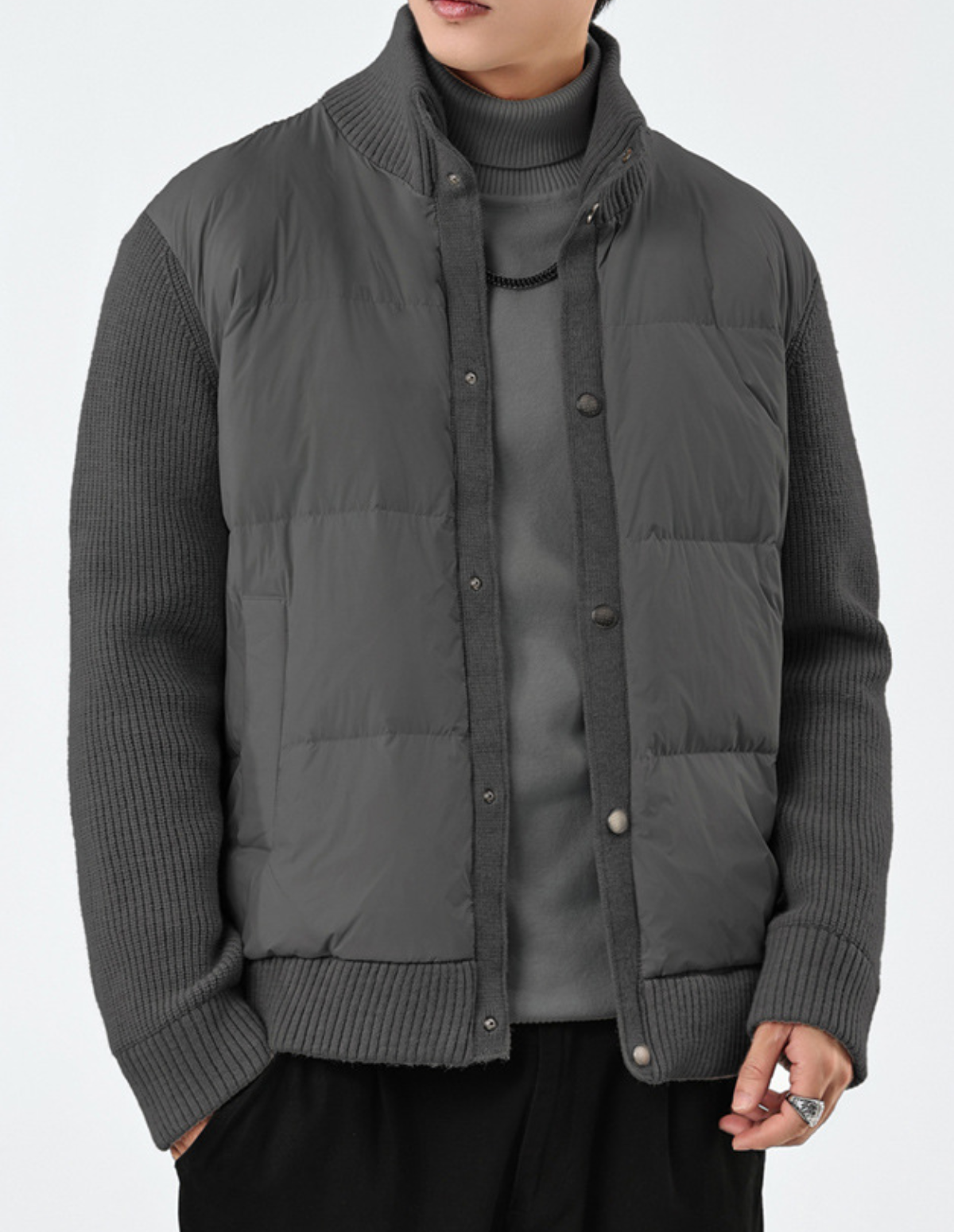 The Valtheris Hybrid Down Jacket