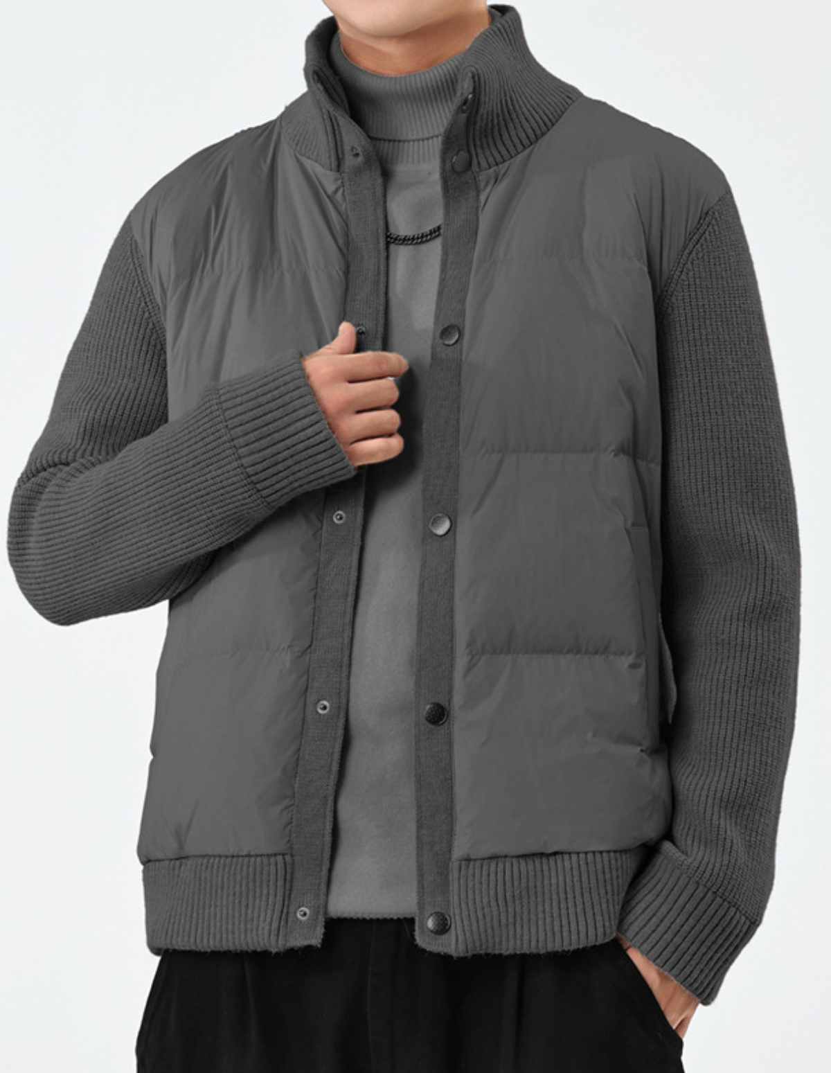 The Valtheris Hybrid Down Jacket