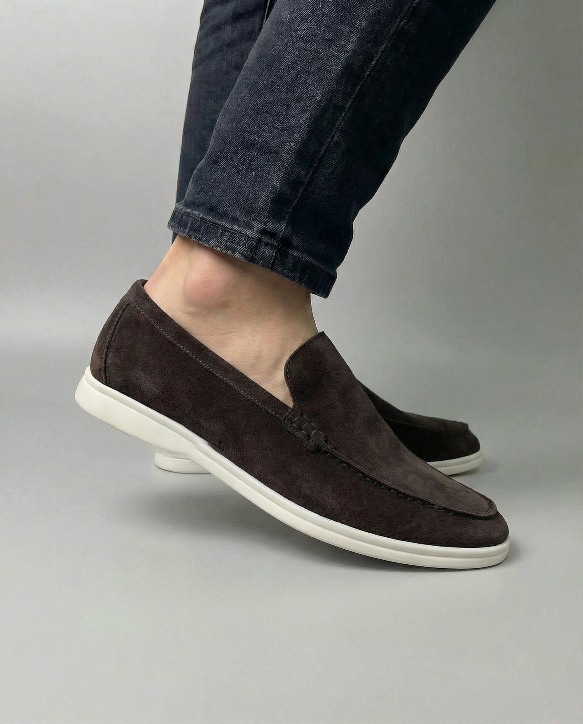 Valmere Suede Penny Loafers