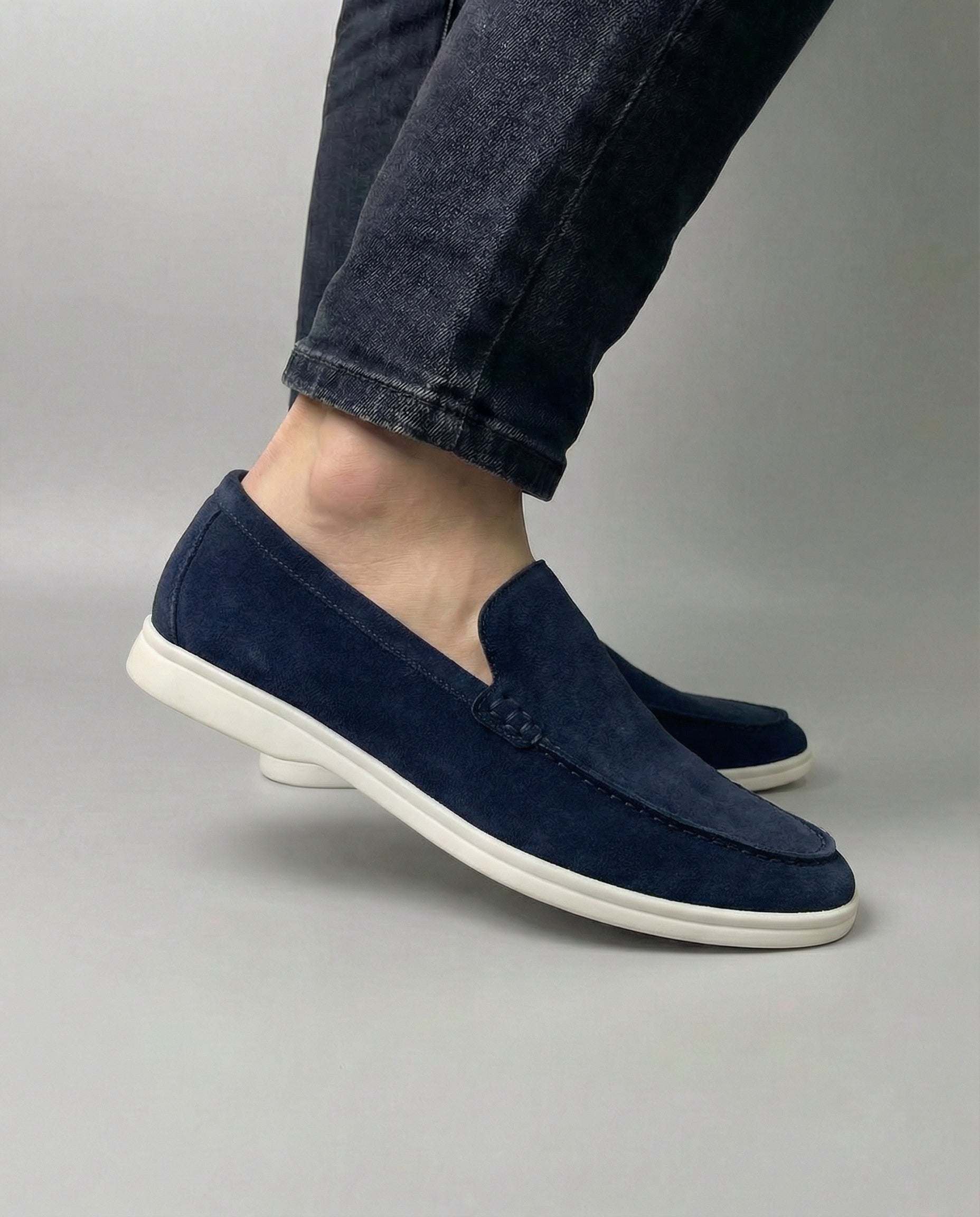 Valmere Suede Penny Loafers