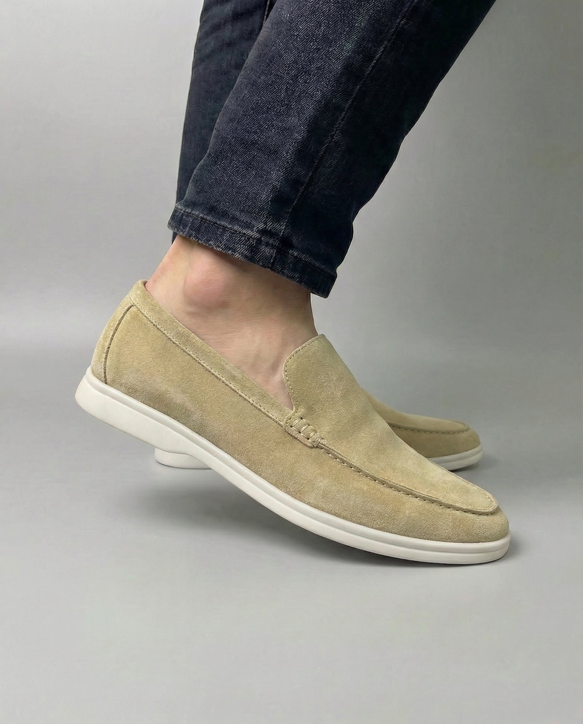 Valmere Suede Penny Loafers
