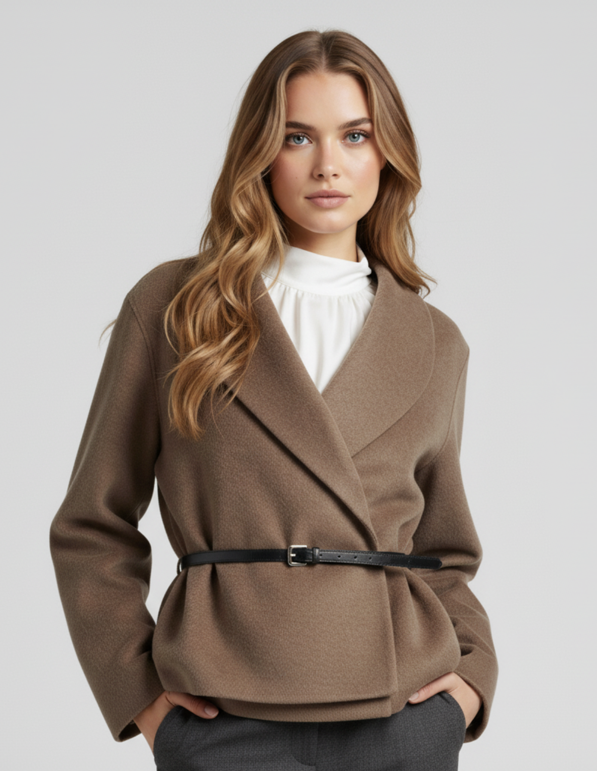 The Veyra Belted Jacket