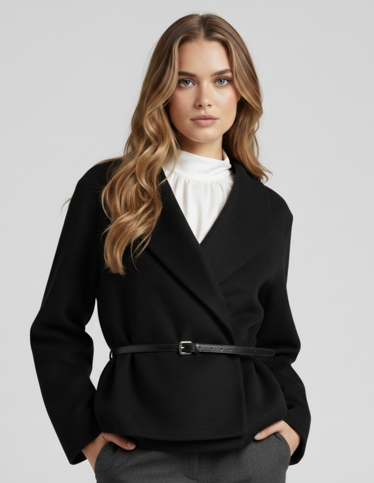 The Veyra Belted Jacket