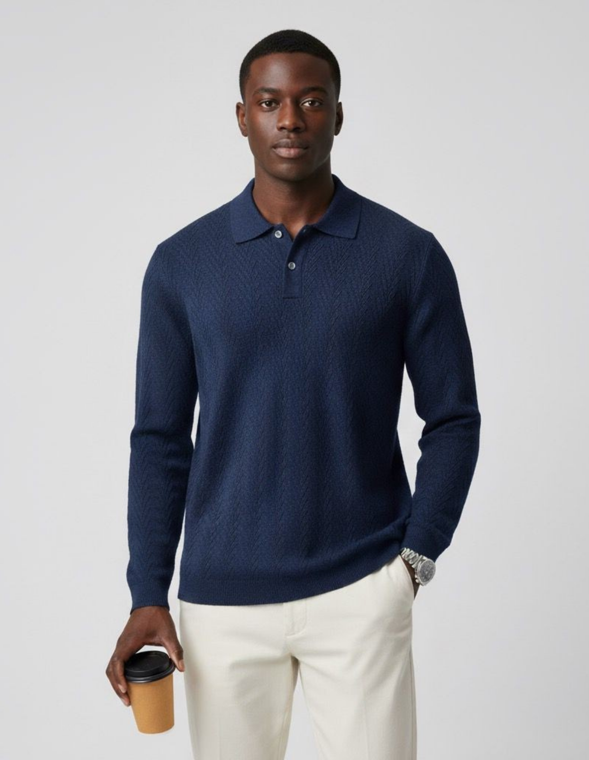 Arden Long Sleeve Polo