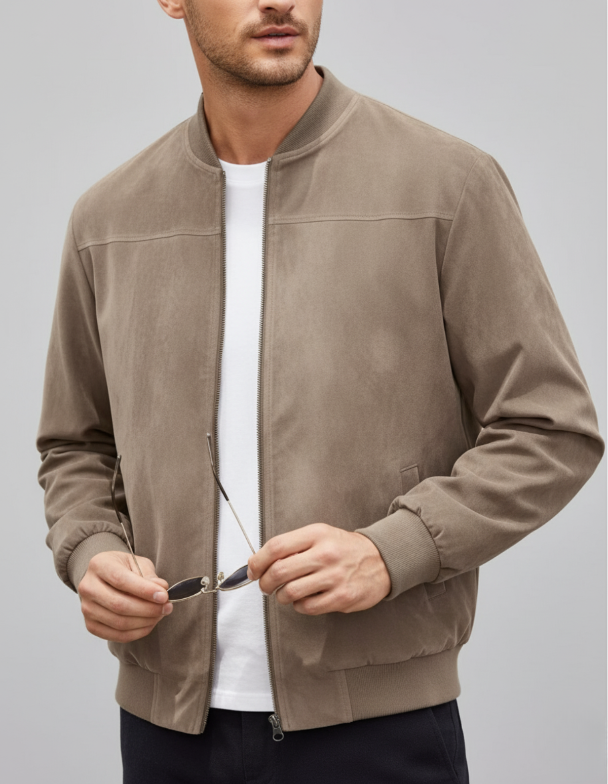 Avero Suede Bomber