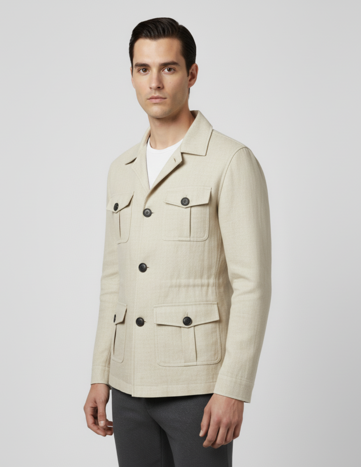 The Renford Linen Jacket