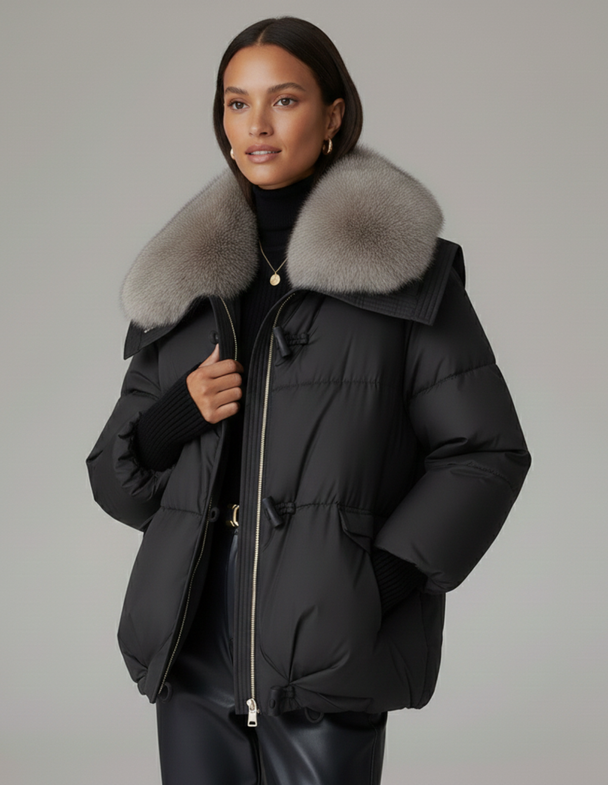 The Elara Puffer Coat