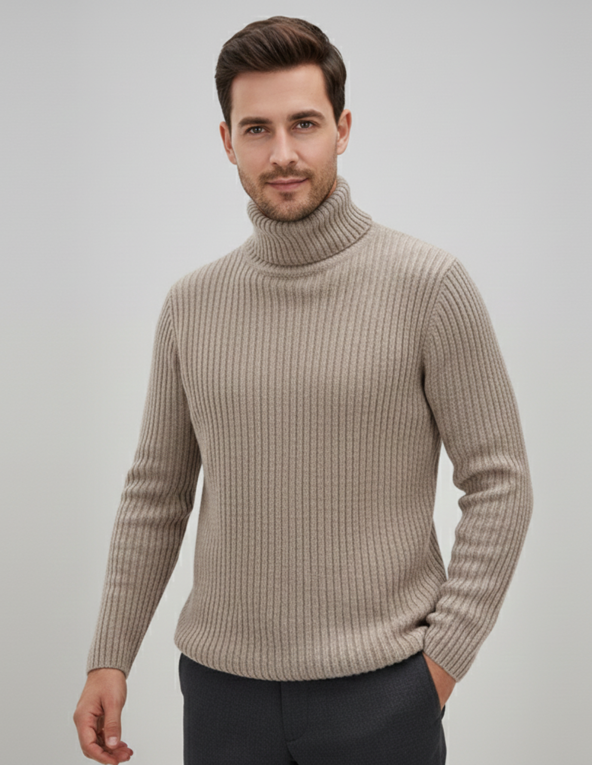 The Kensington Roll Neck Jumper