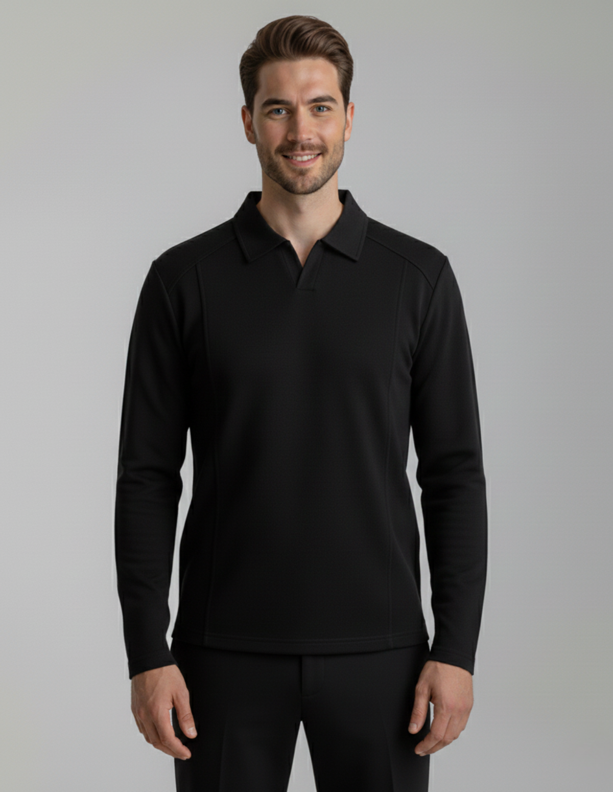 The Lorne Long-Sleeve Polo