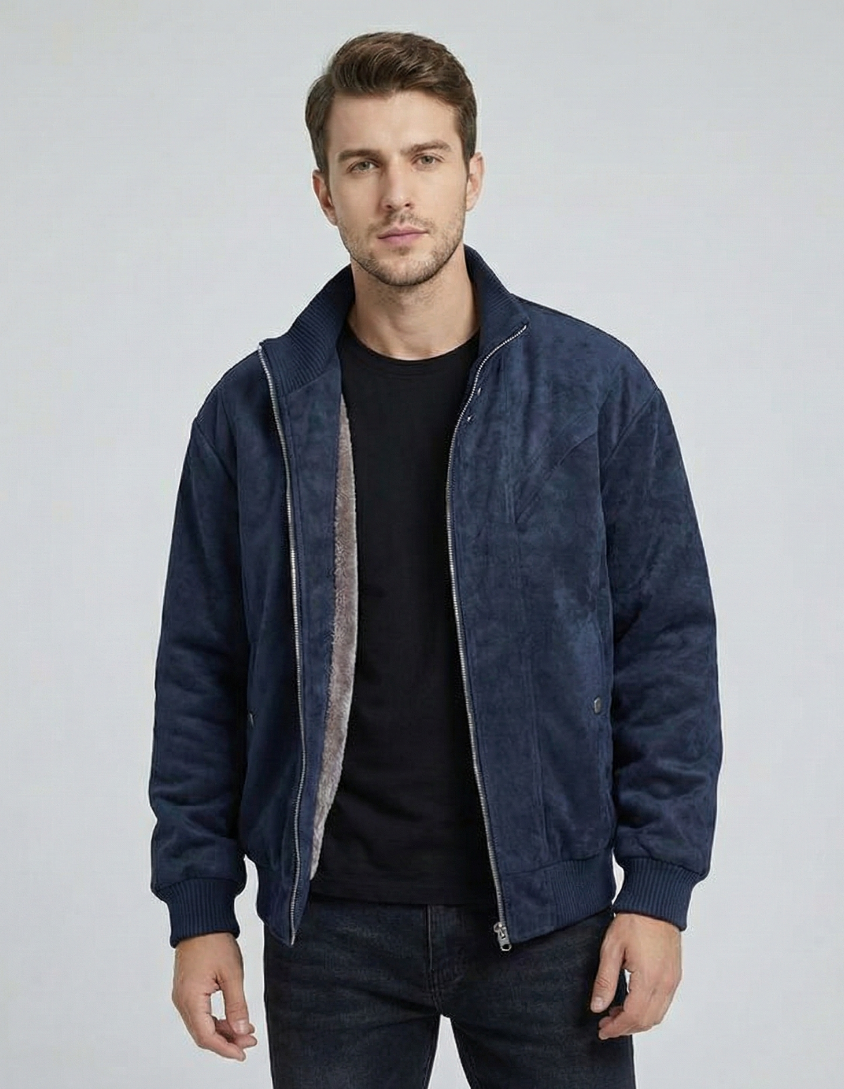 The Apollo Varsity Fleece Jacket