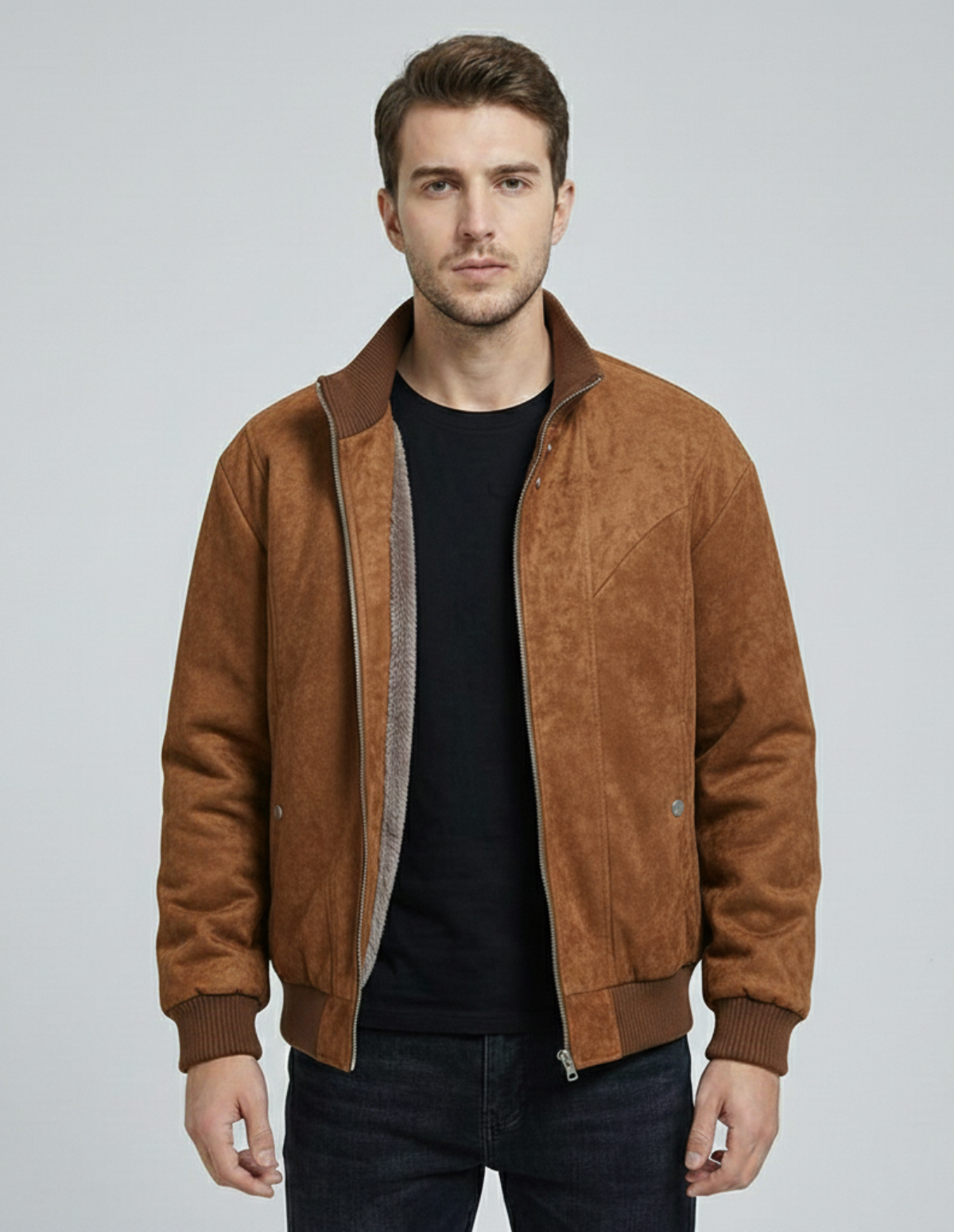 The Apollo Varsity Fleece Jacket