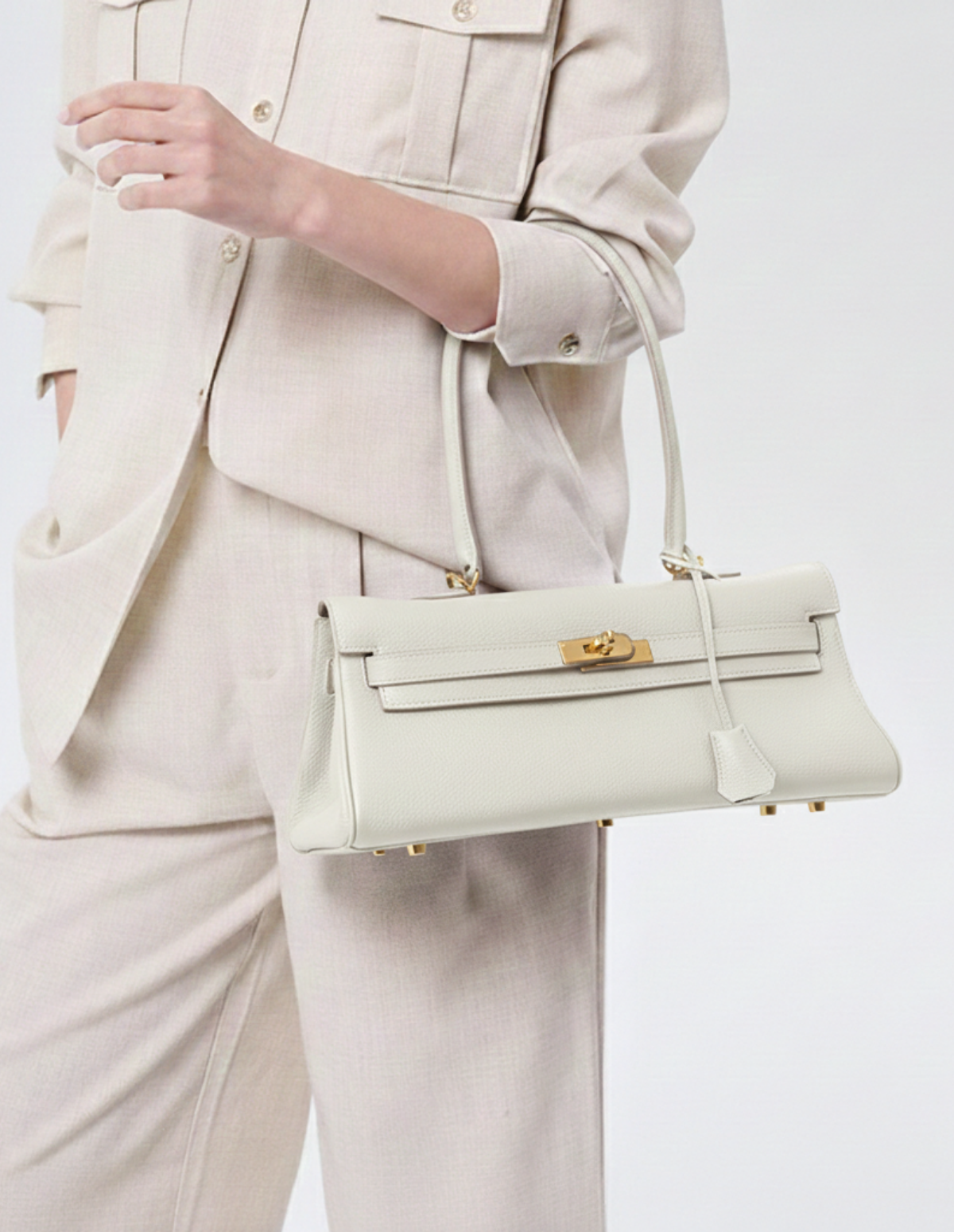 The Marais Kelly Underarm Leather Bag