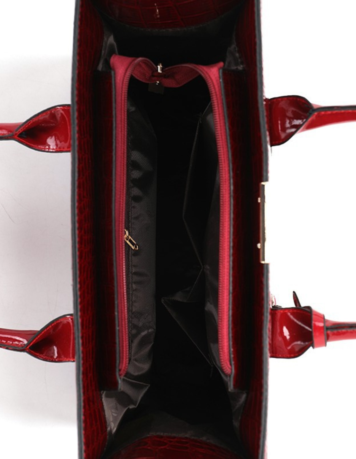 The Virelle Croc Tote