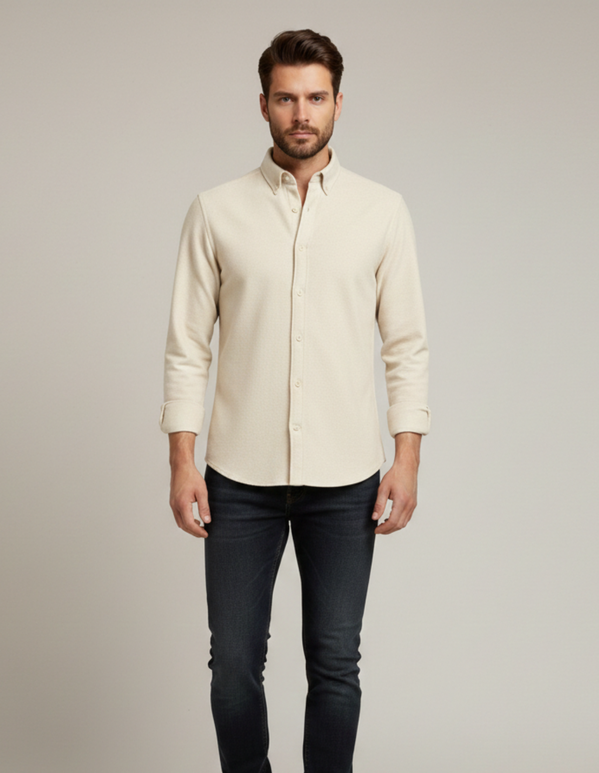 The Lexington Brushed Cotton Shirt