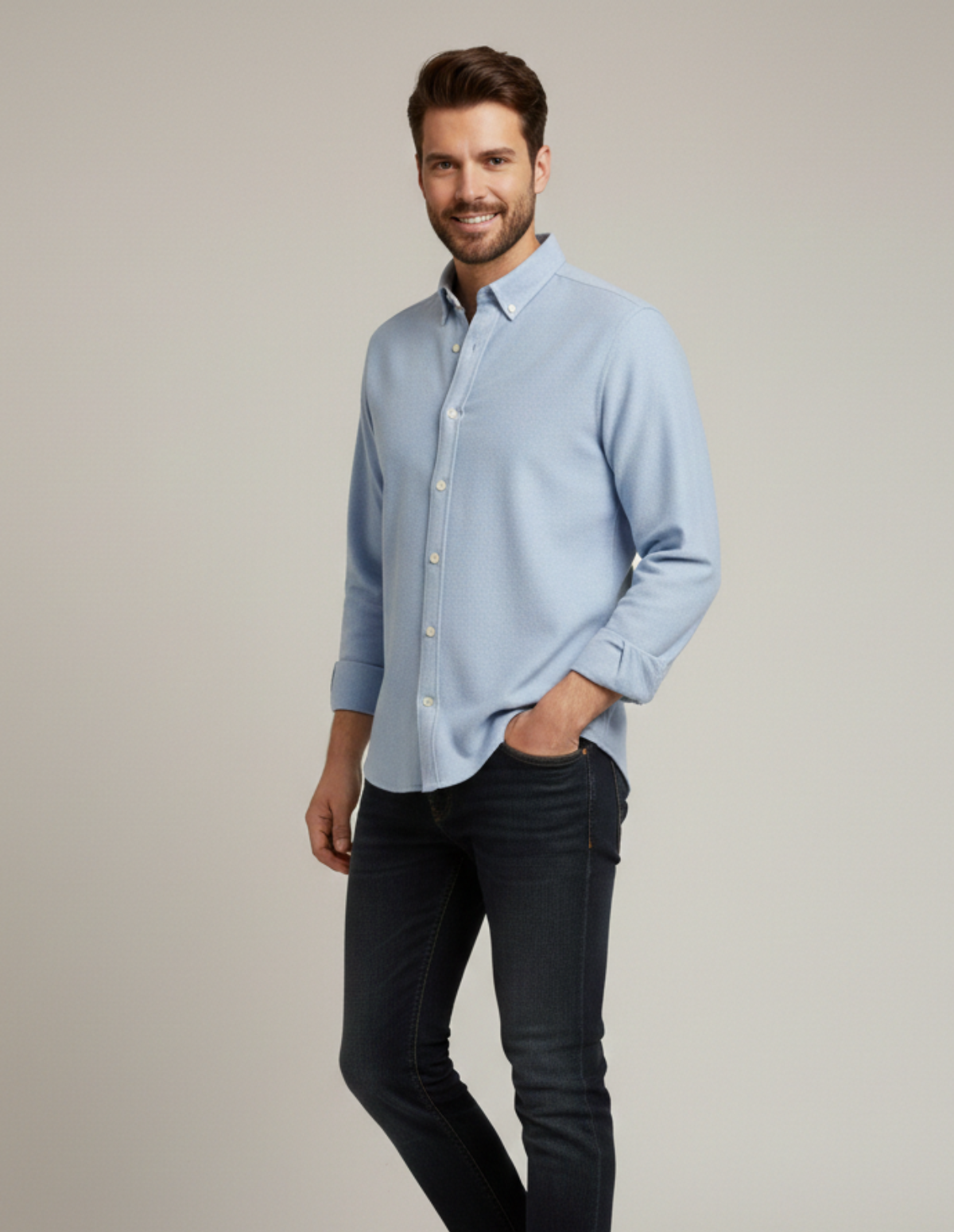 The Lexington Brushed Cotton Shirt
