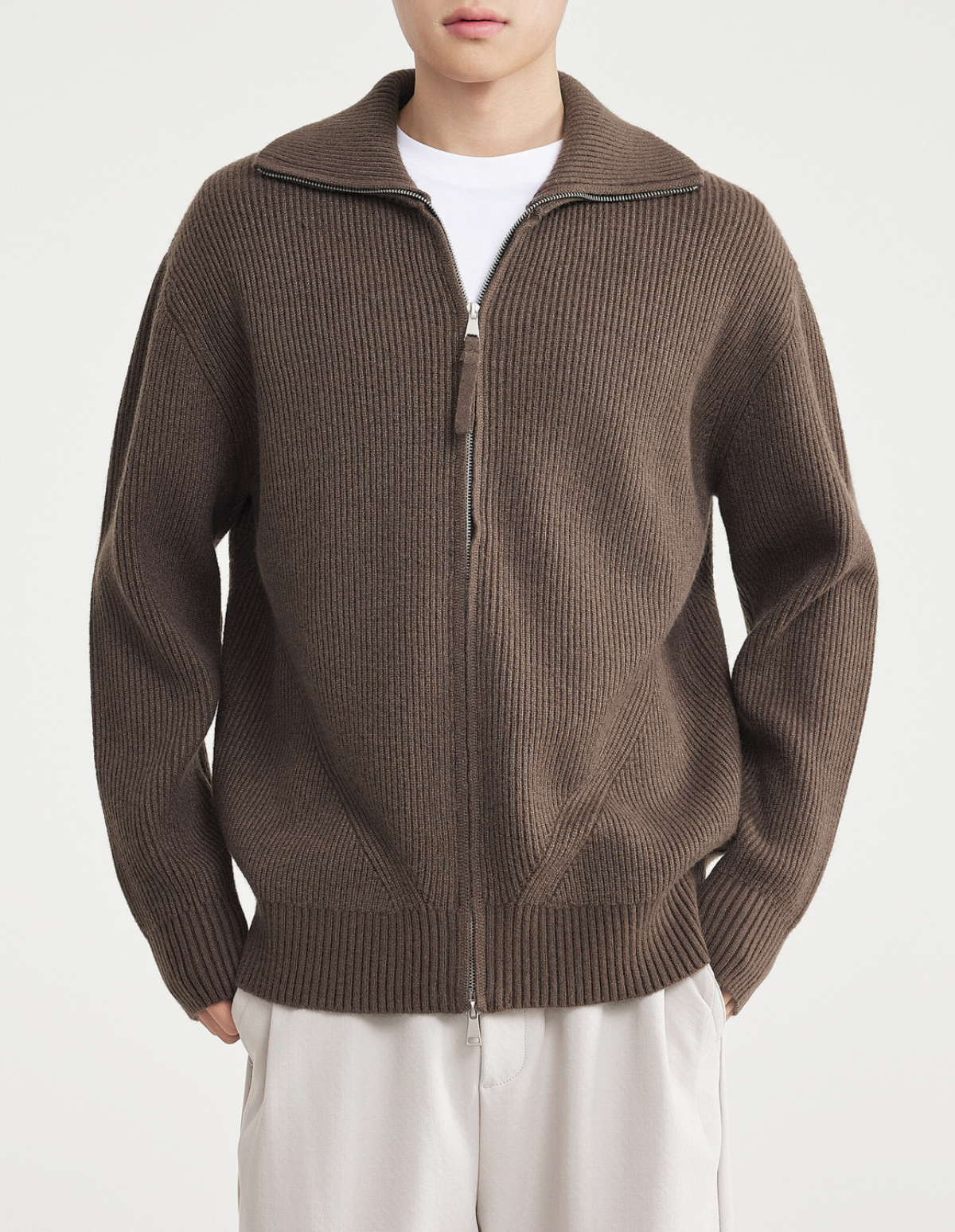 The Meridian Ribbed Cardigan