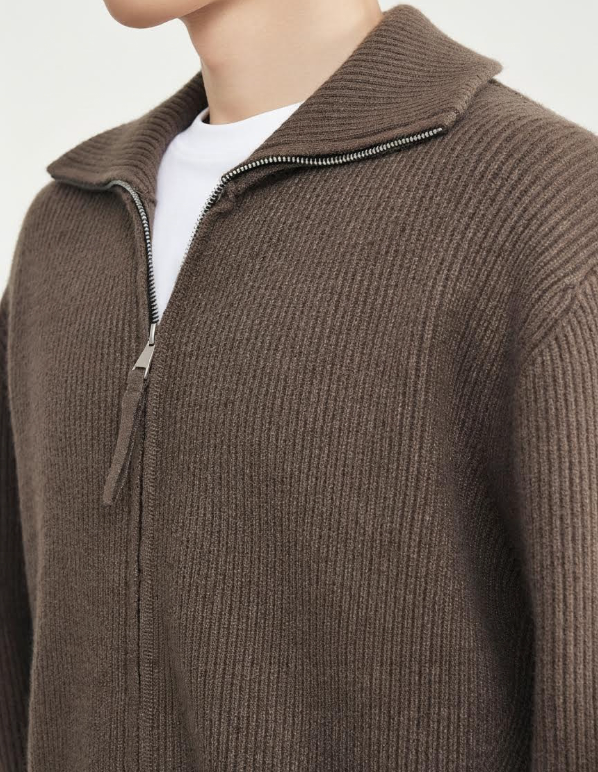The Meridian Ribbed Cardigan