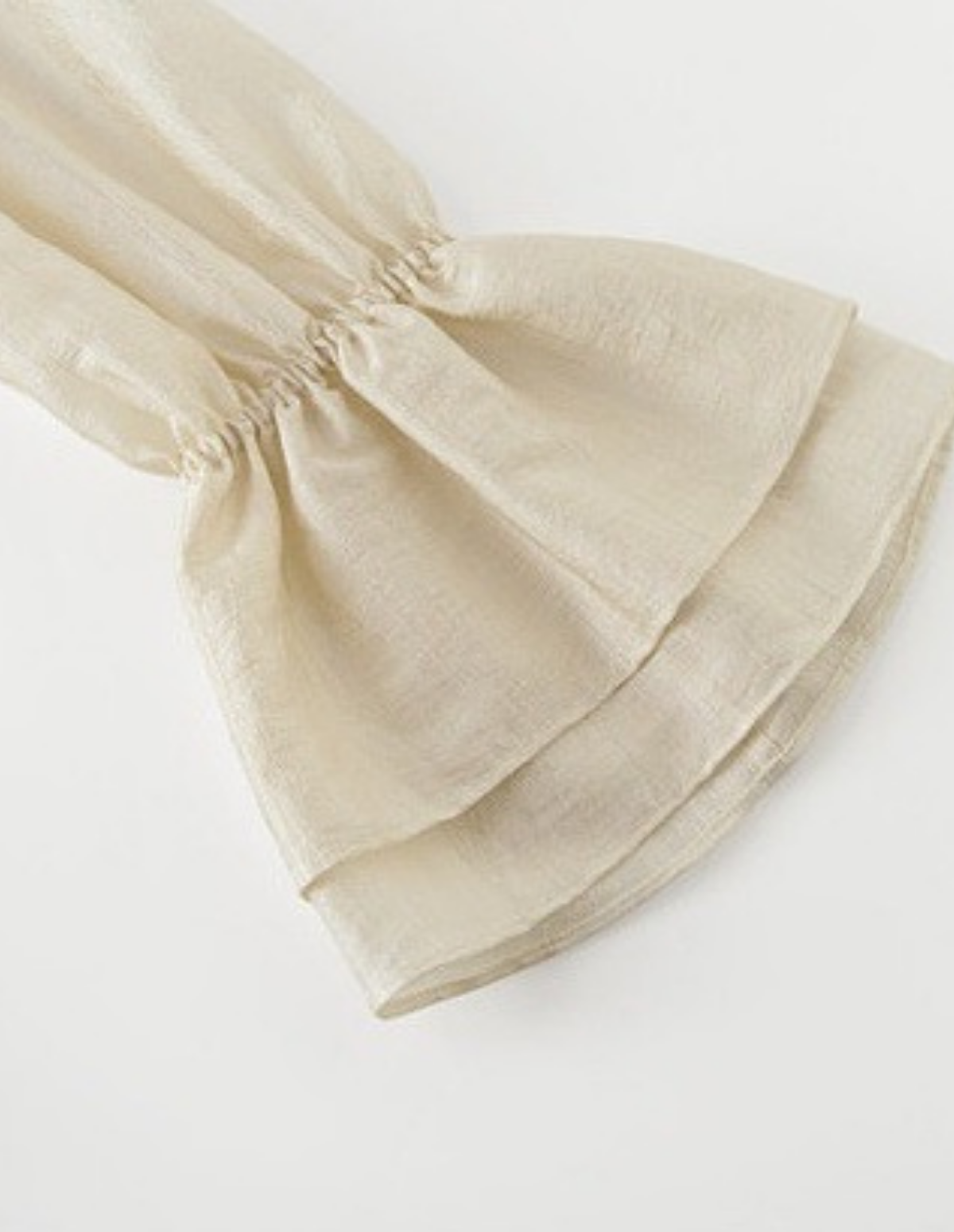 The French Cloud Satin Blouse