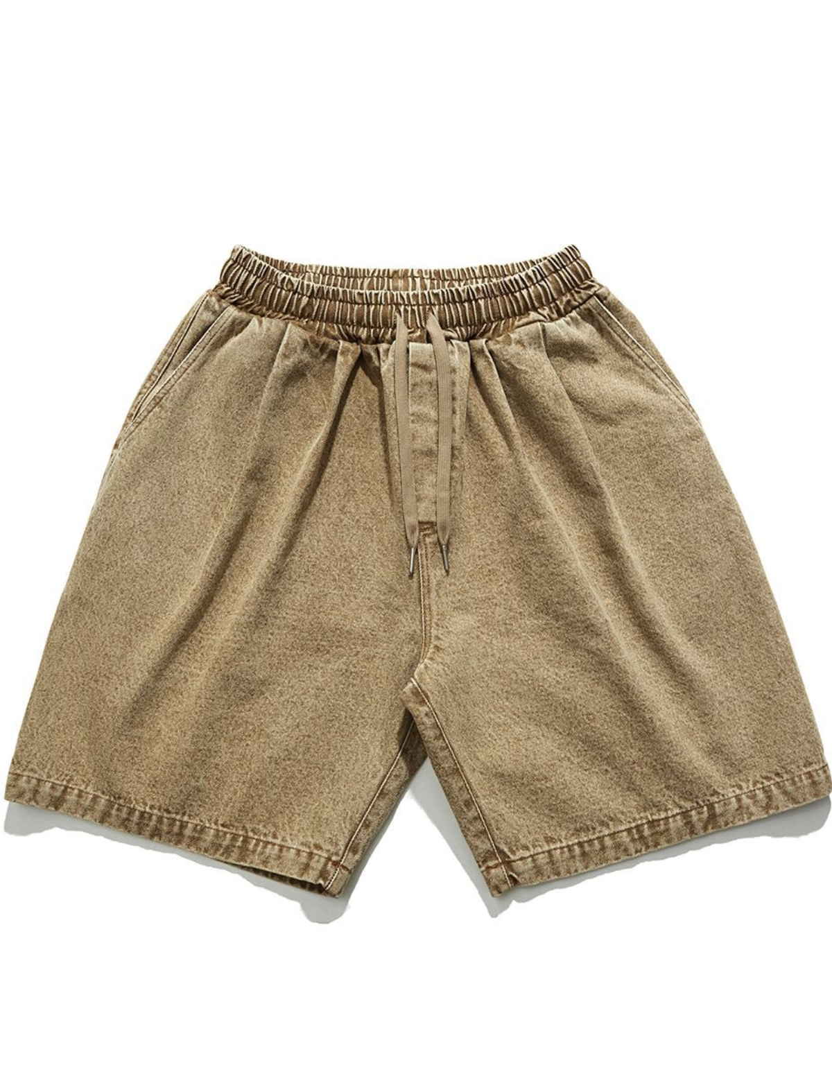 The Riverton Drawstring Denim Shorts