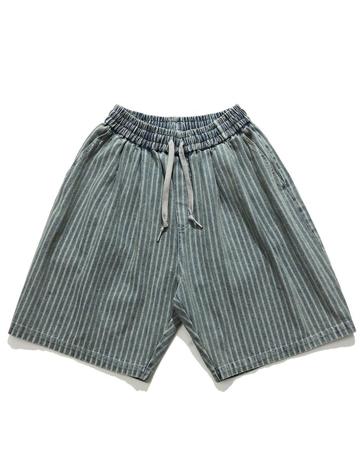 The Riverton Drawstring Denim Shorts