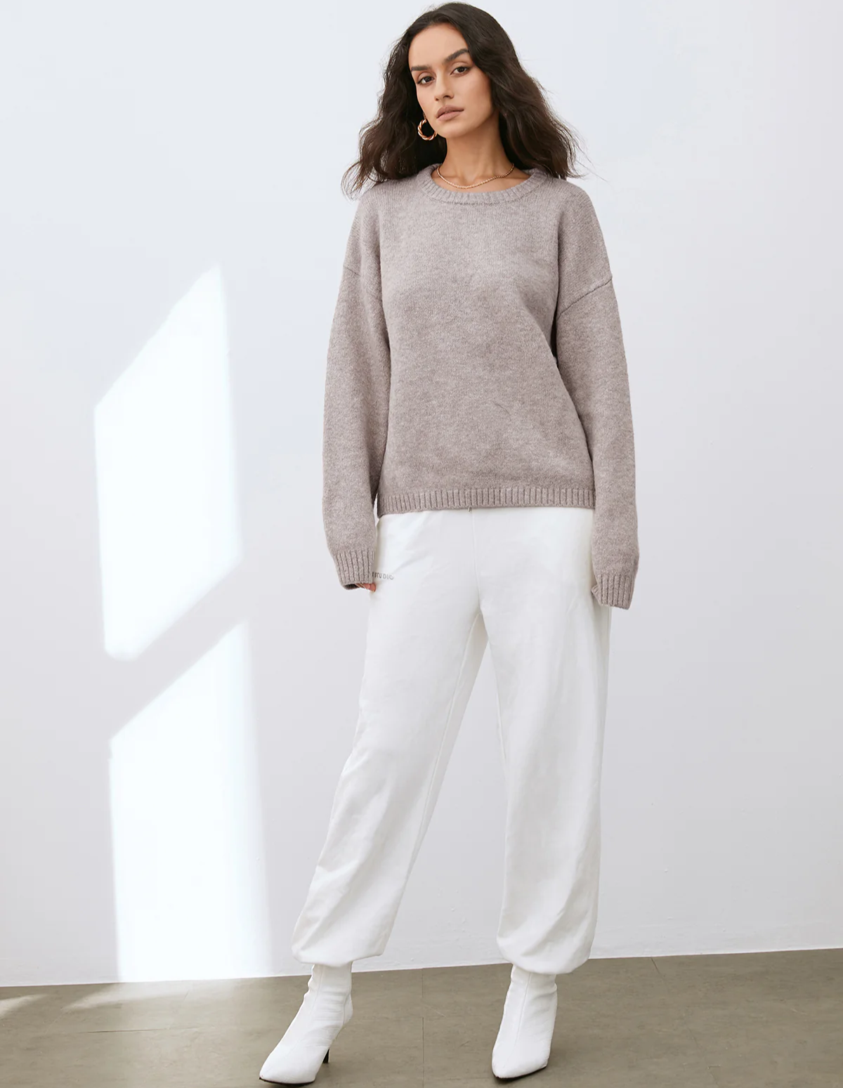 Lightweight Cloud Weather Pullover Sweater
